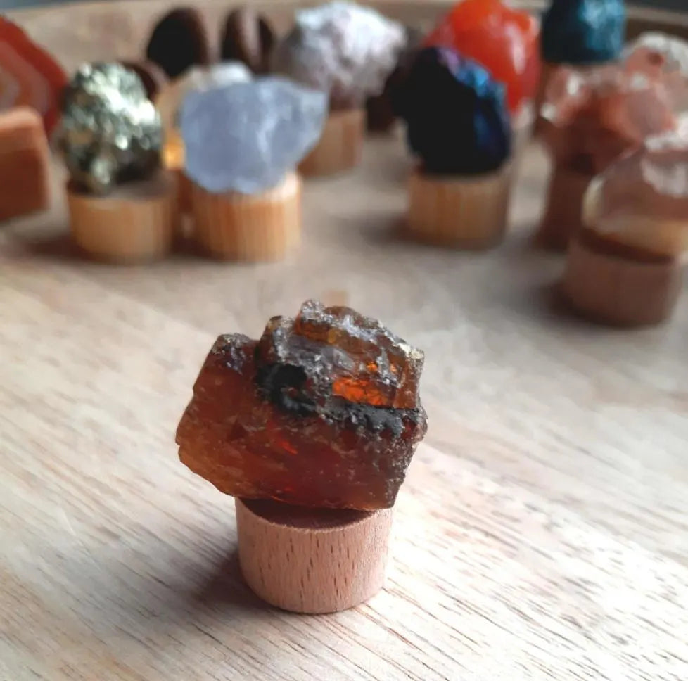 Amber Celebration ring Ornament