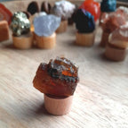 Amber Celebration ring Ornament
