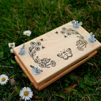 Flower Press - personalised (optional)