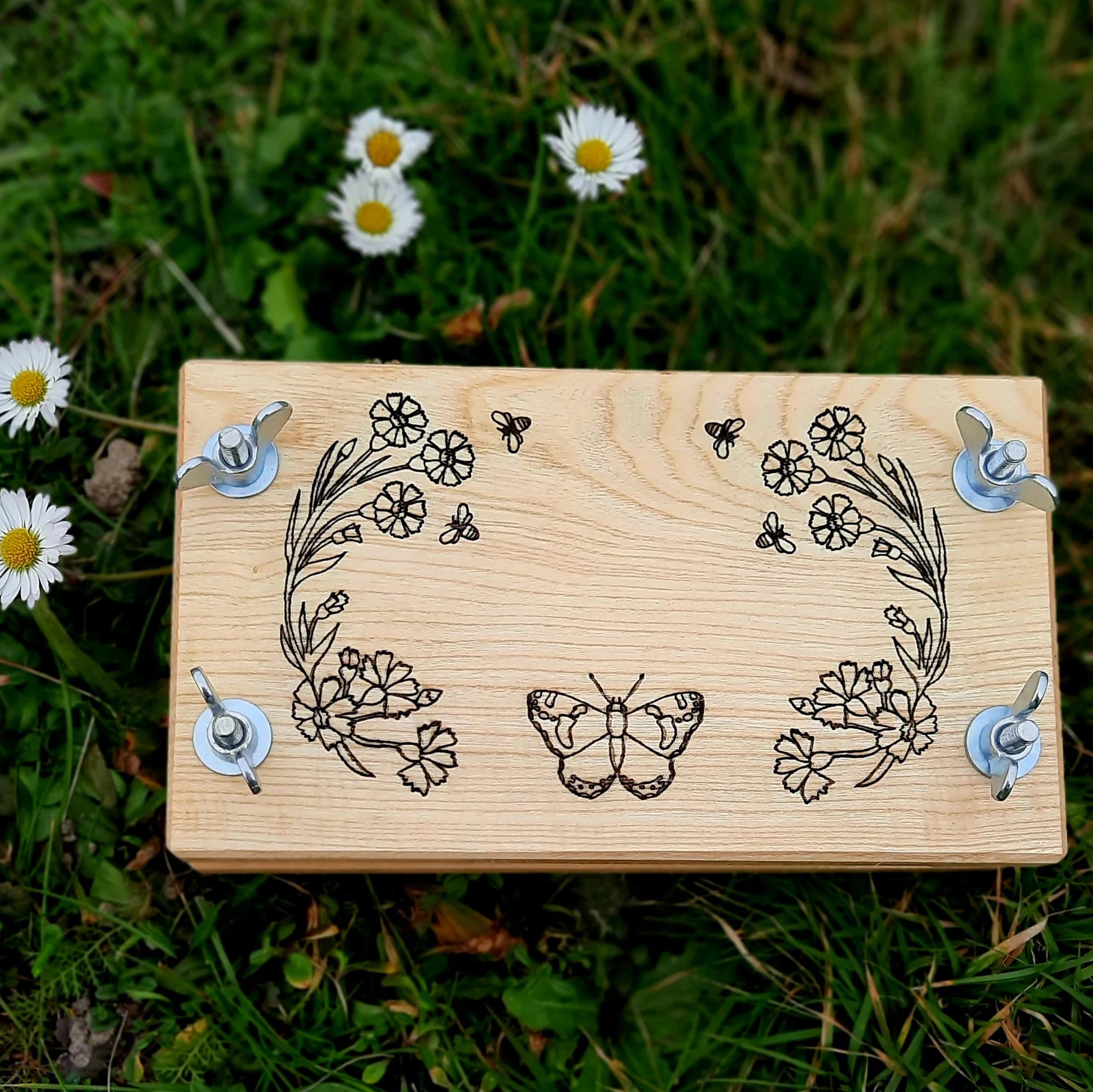 Flower Press - personalised (optional)