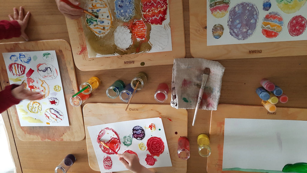 Waldorf Watercolour Painting and drawing boards