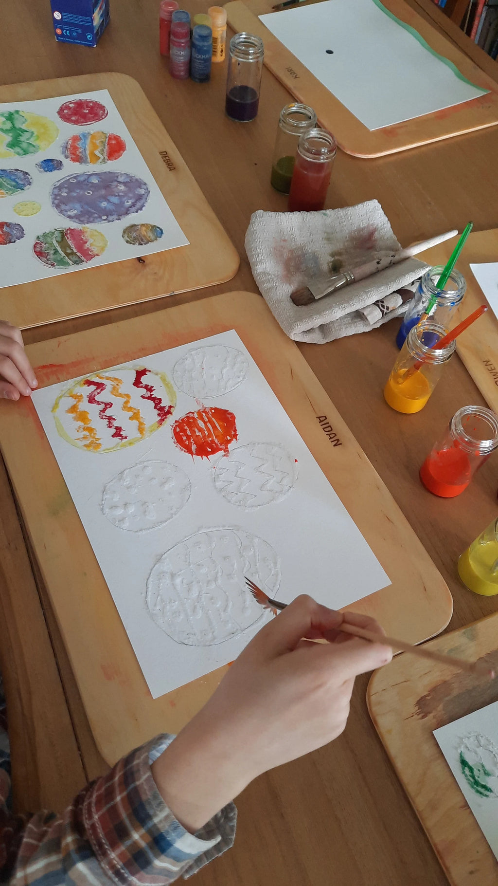 Waldorf Watercolour Painting and drawing boards