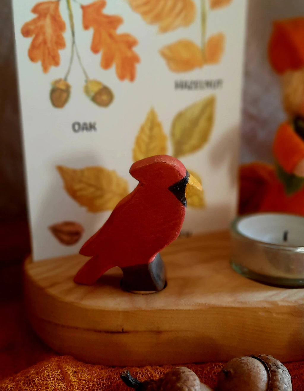 Red Cardinal Celebration Ring Ornament