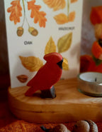 Red Cardinal Celebration Ring Ornament