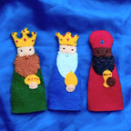 Three Kings Fingerpuppets