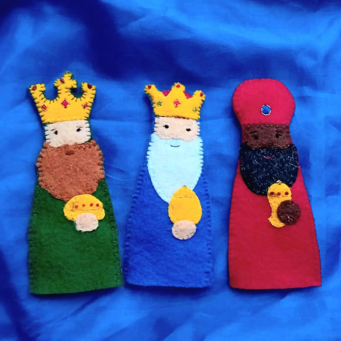 Three Kings Fingerpuppets