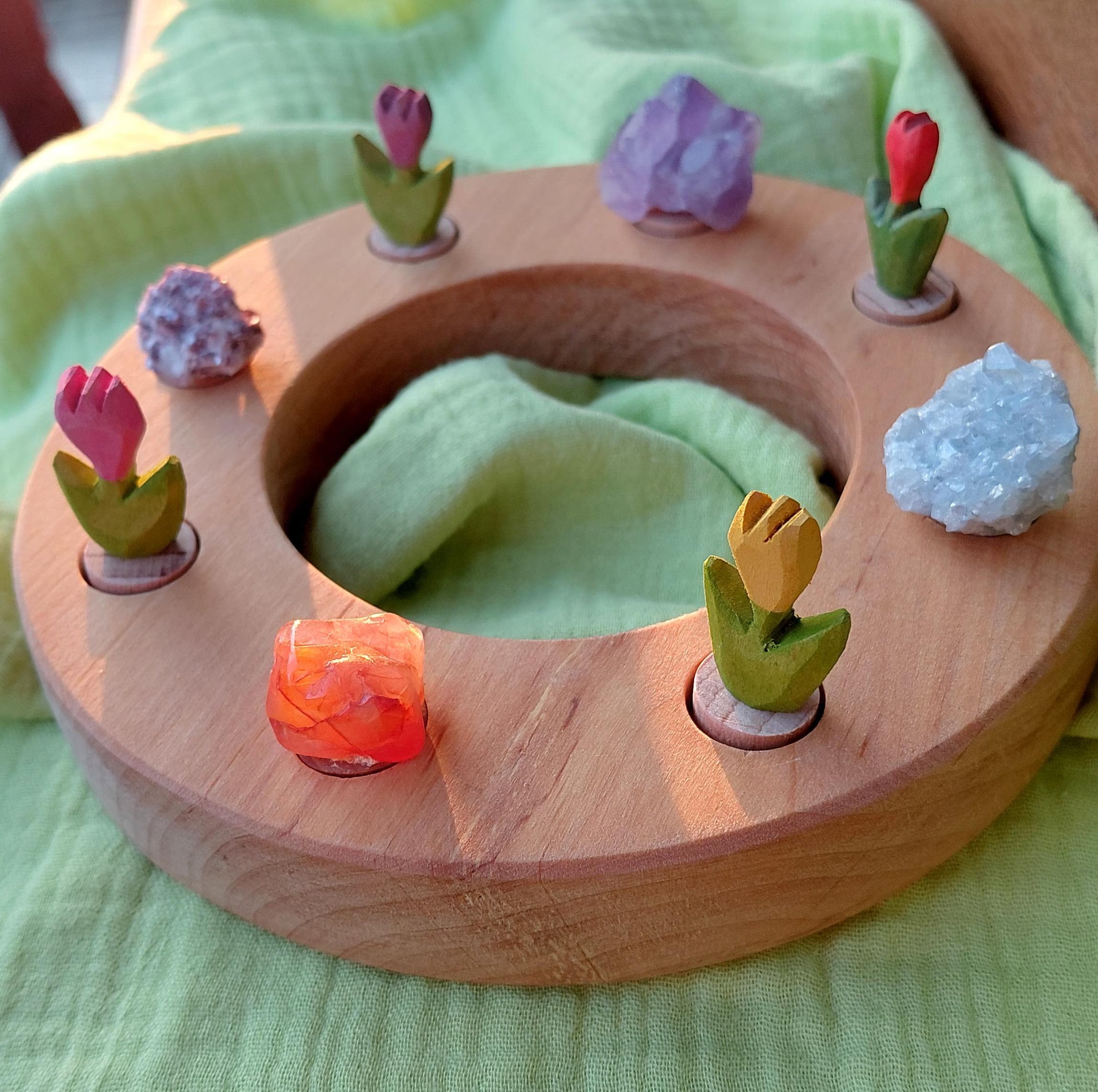 Tulip Celebration ring Ornament