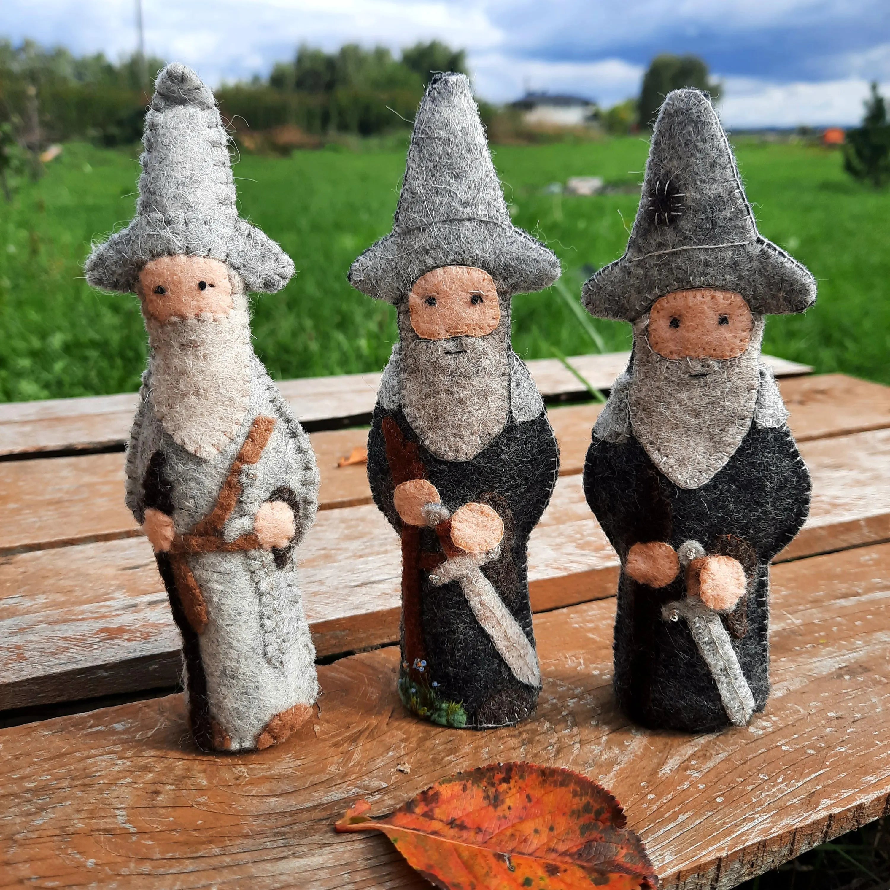 Woolfelt Wizard Figurine