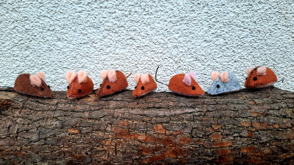 Woolfelt Tiny Mice