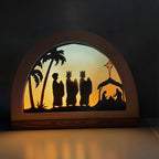 Three Kings Transparency template - digital download