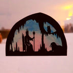 King WInter Transparency template - digital download