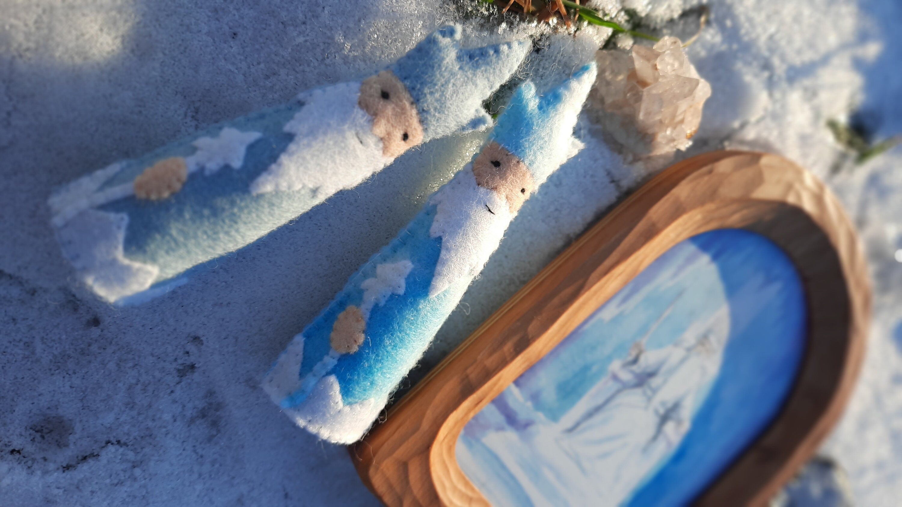 King Winter Woolfelt Figurine