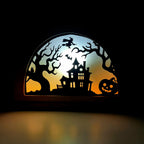 Halloween Transparency template - digital download