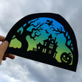 Halloween Transparency template - digital download