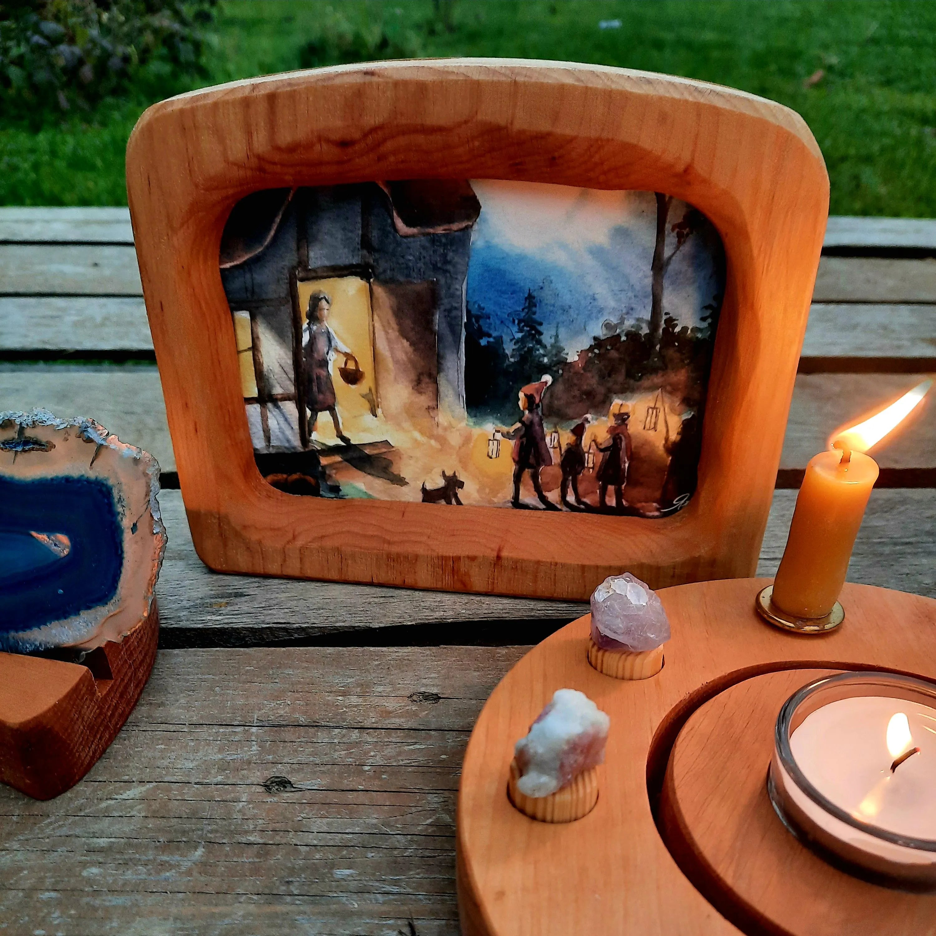 Horizontal Waldorf Frame - Alderwood