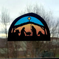 Nativity Transparency template - digital download