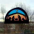 Nativity Transparency template - digital download