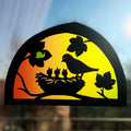Bird's Nest Transparency template - digital download