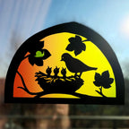 Bird's Nest Transparency template - digital download