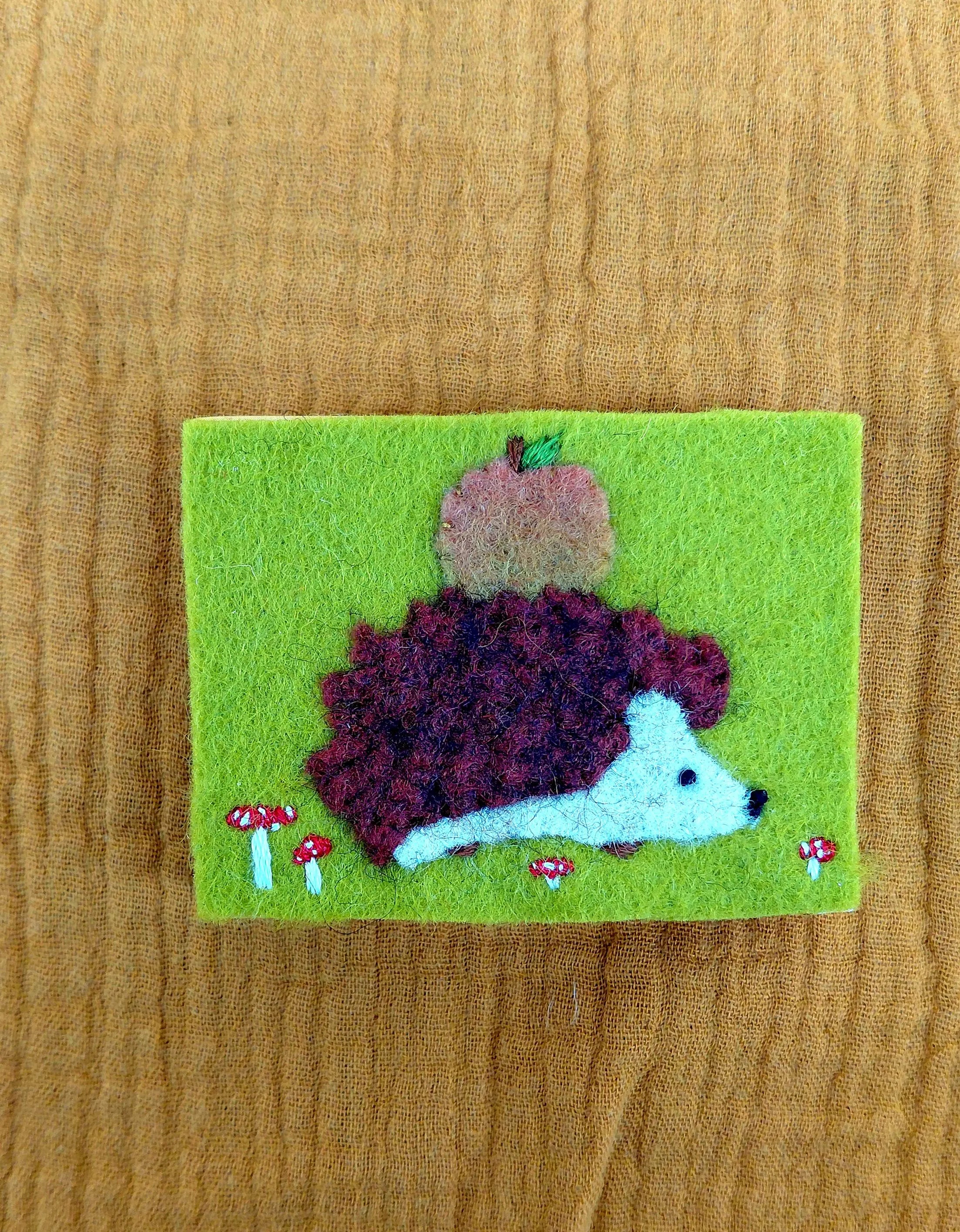 Autumn Woolfelt Matchboxes
