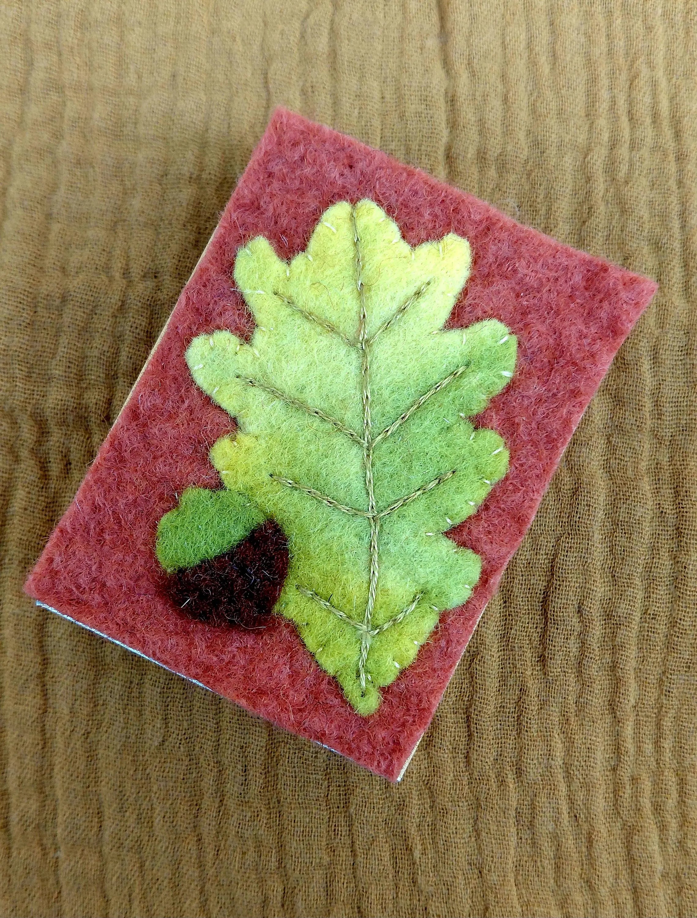 Autumn Woolfelt Matchboxes