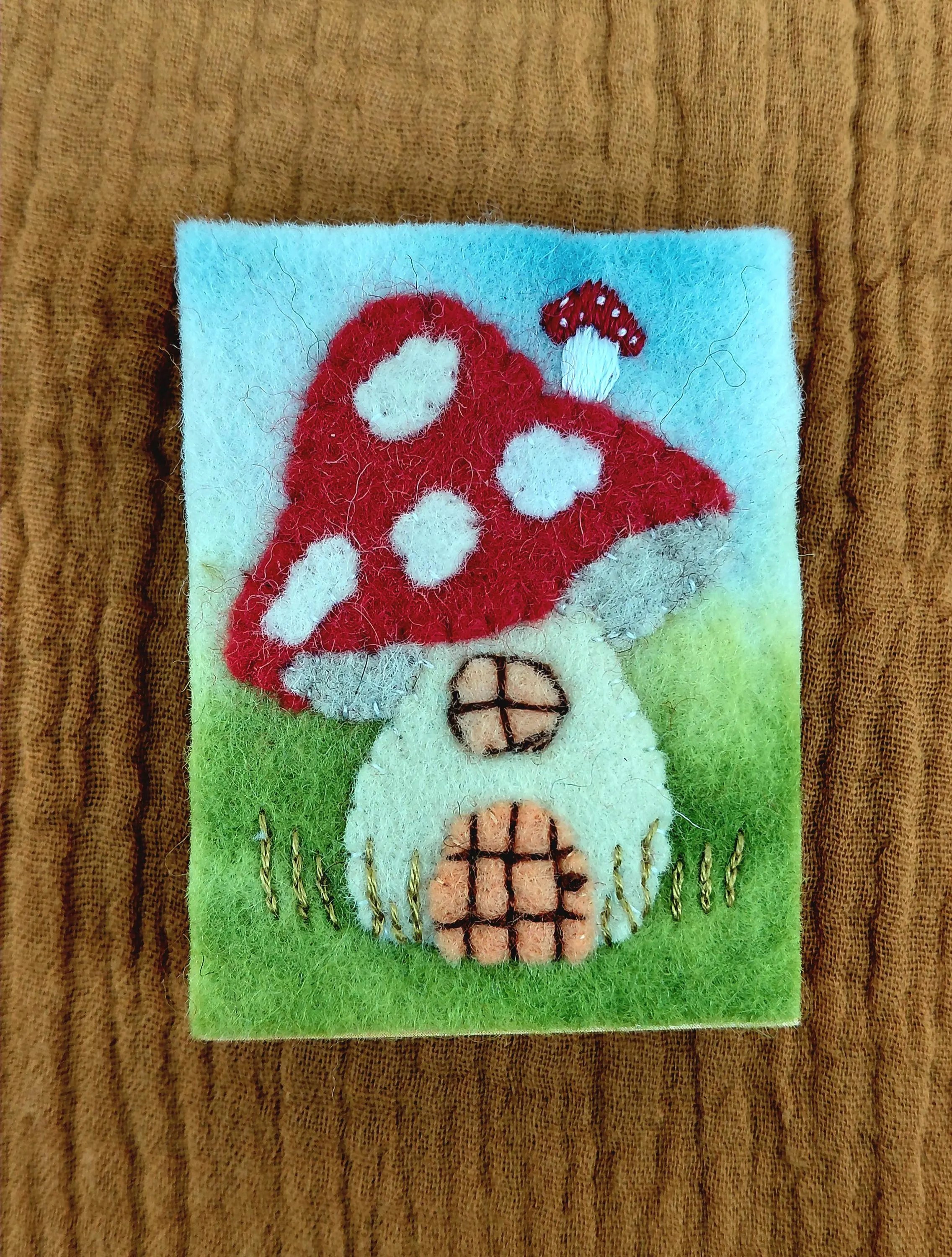 Autumn Woolfelt Matchboxes