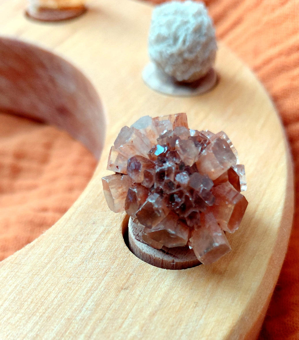 Aragonite Celebration ring Ornament
