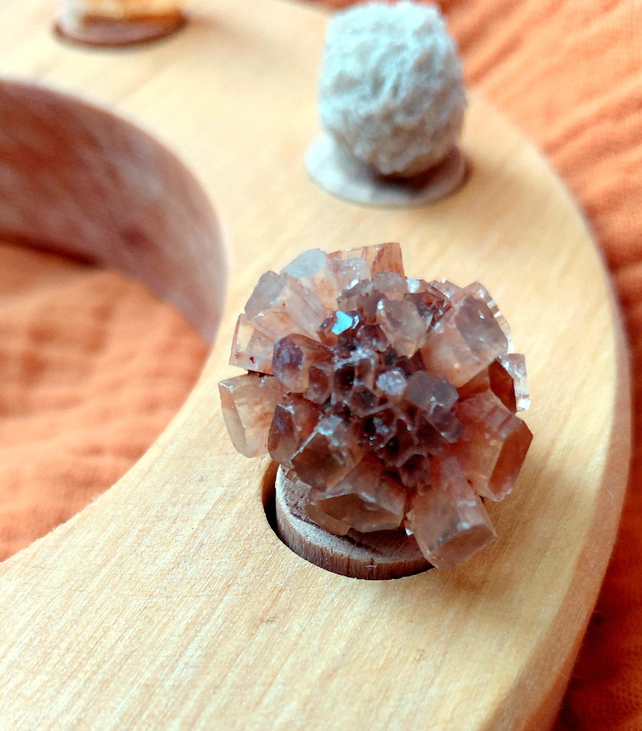 Aragonite Celebration ring Ornament