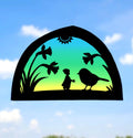 Spring Transparency template - digital download