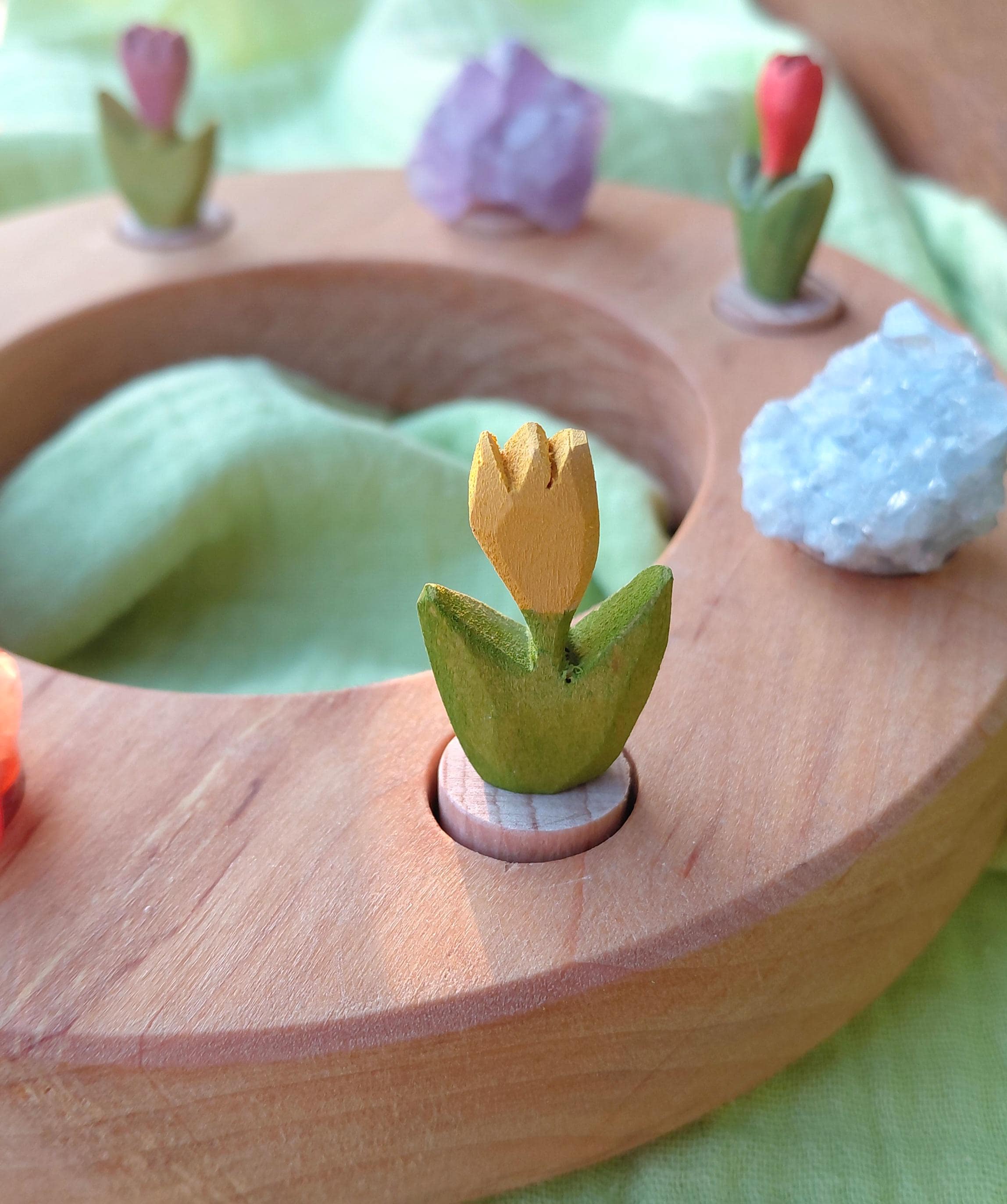 Tulip Celebration ring Ornament