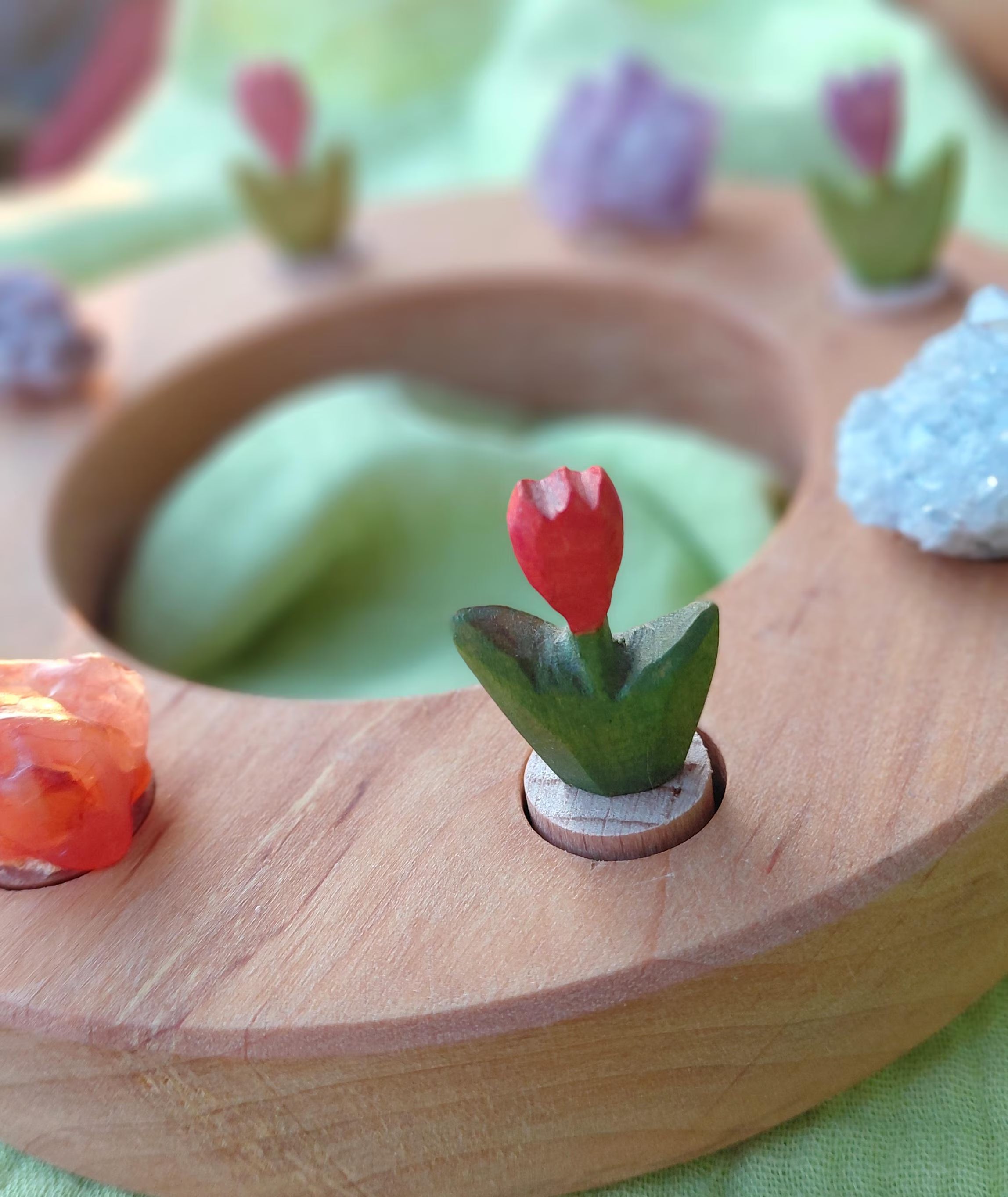 Tulip Celebration ring Ornament